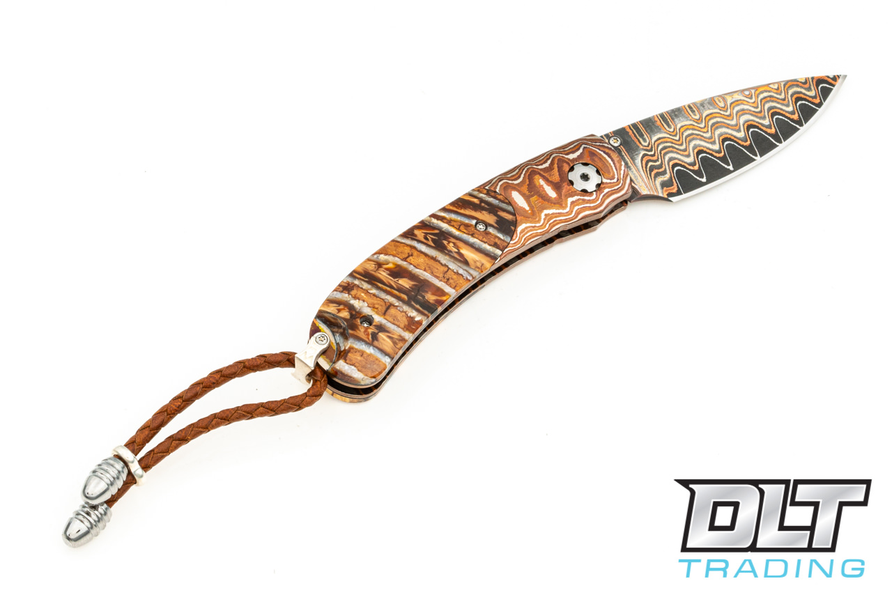 William Henry B09 Kestrel Epic - Wave Mokume Bolster - Mammoth