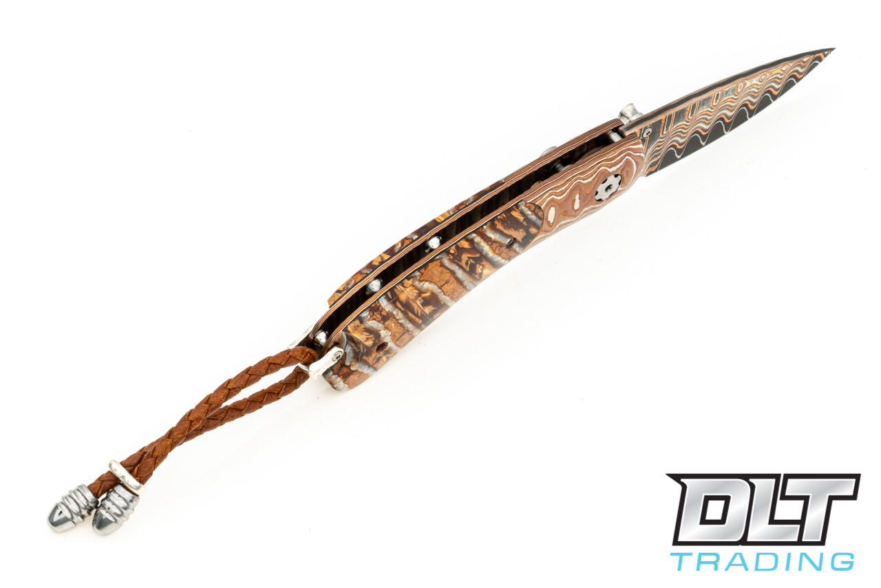 William Henry B09 Kestrel Epic - Wave Mokume Bolster - Mammoth