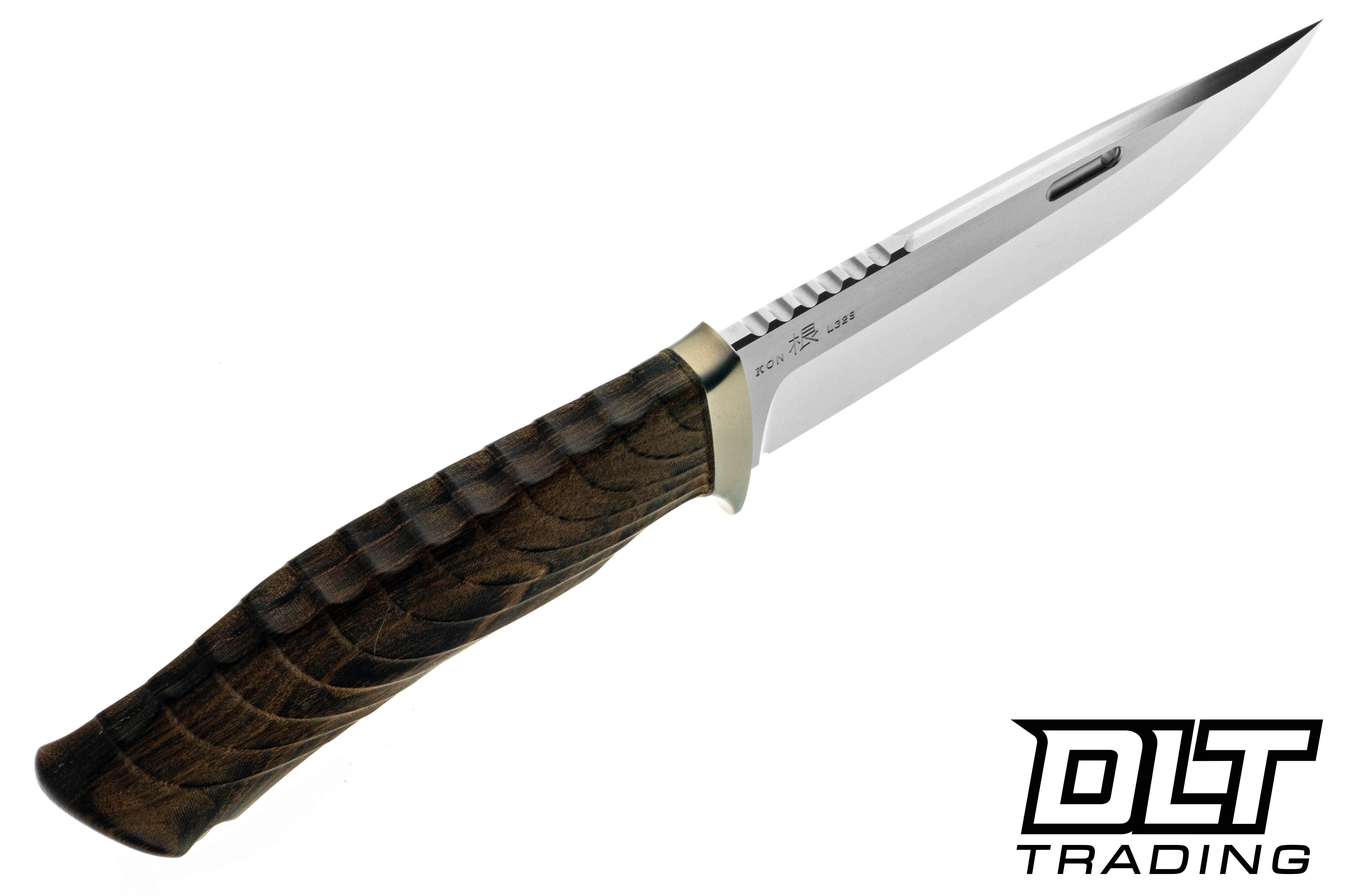 Rockstead KON-ZDP - ZDP-189 Clad by VG-10 Polished Blade - Wood
