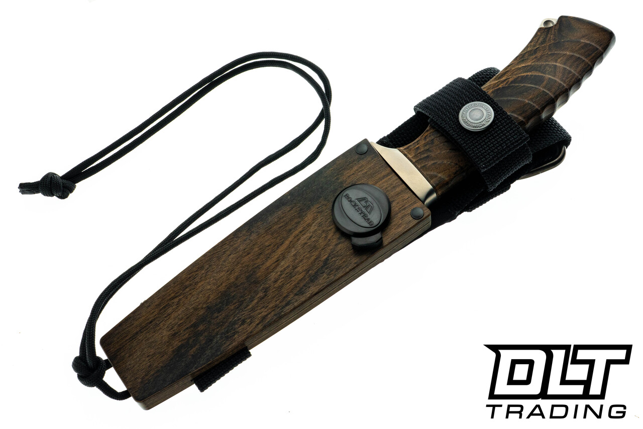 Rockstead KON-ZDP - ZDP-189 Clad by VG-10 Polished Blade - Wood