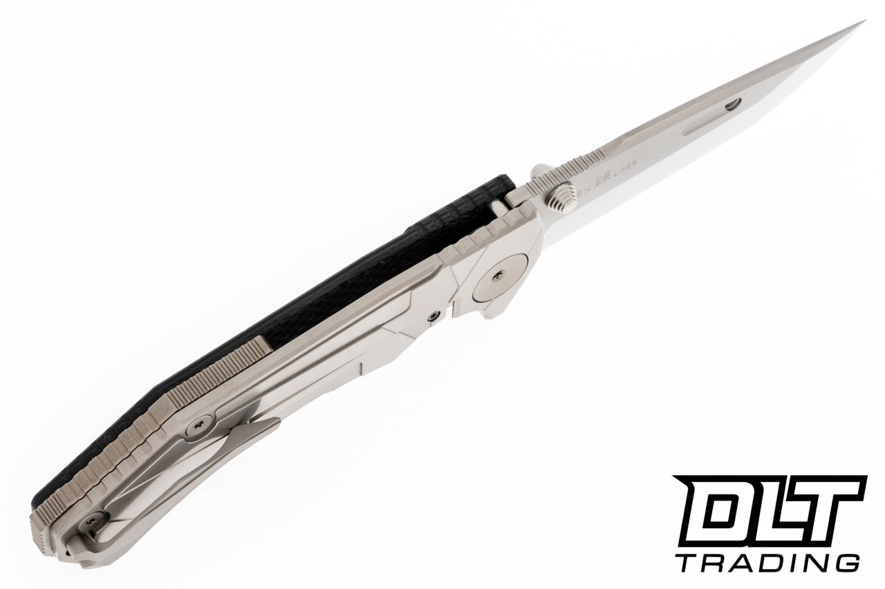 Rockstead REN-ZDP - ZDP-189 Clad by VG-10 Polished Blade - Carbon