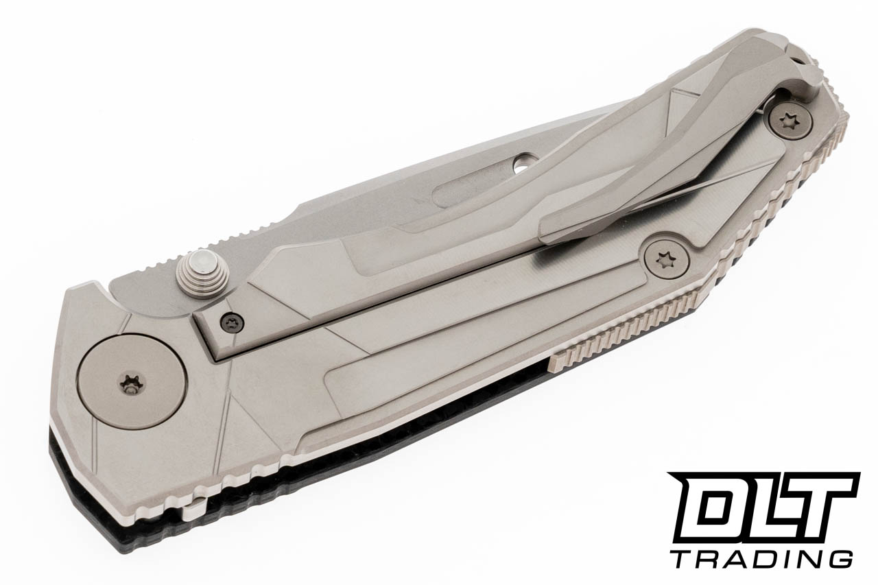 Rockstead REN-ZDP - ZDP-189 Clad by VG-10 Polished Blade - Carbon
