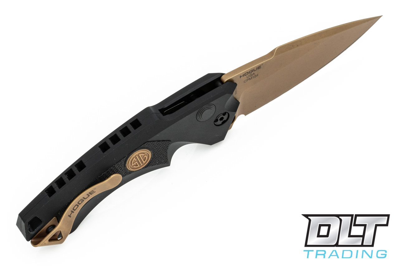 Hogue SIG EX-A05 Emperor Scorpion Spear Point - Black Aluminum