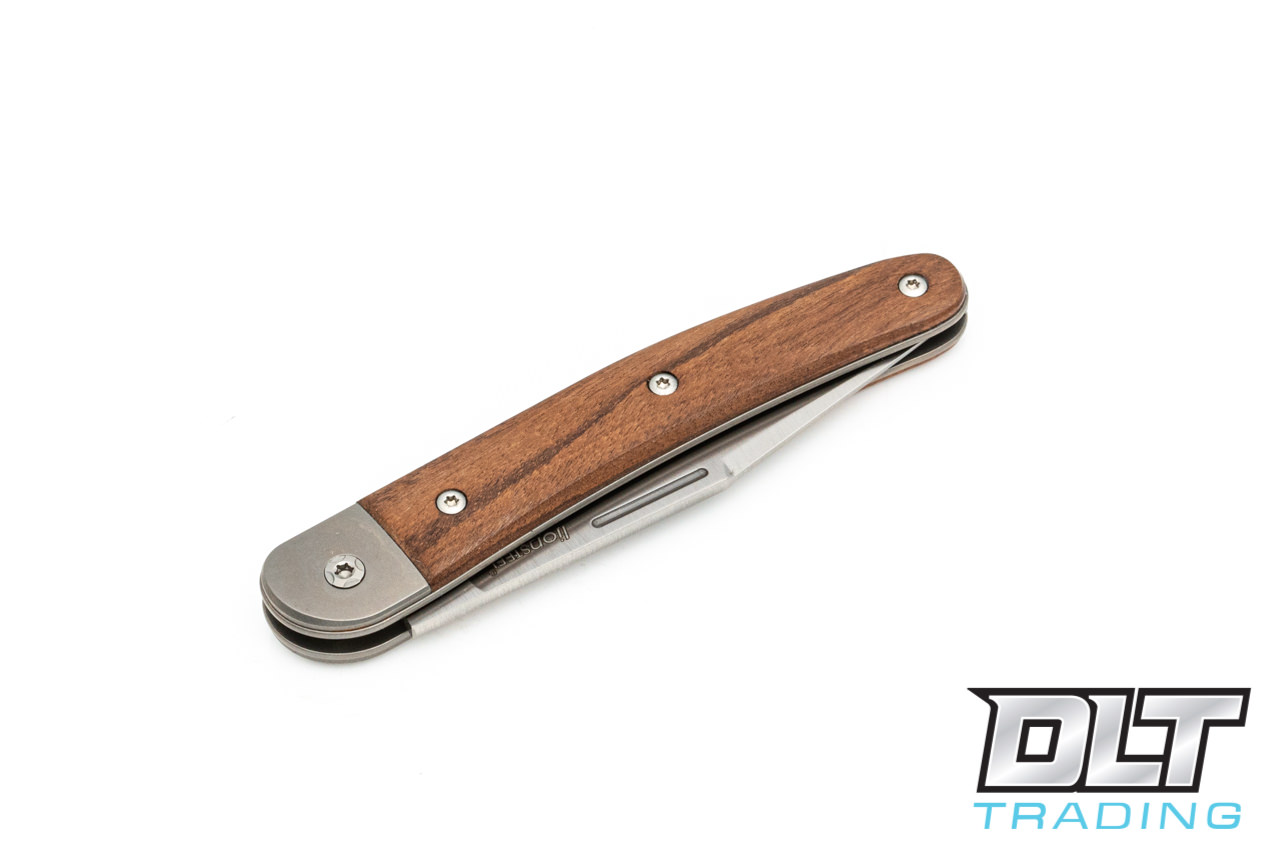 LionSteel Jack JK1 - Santos Wood - Clip Point - DLT Trading