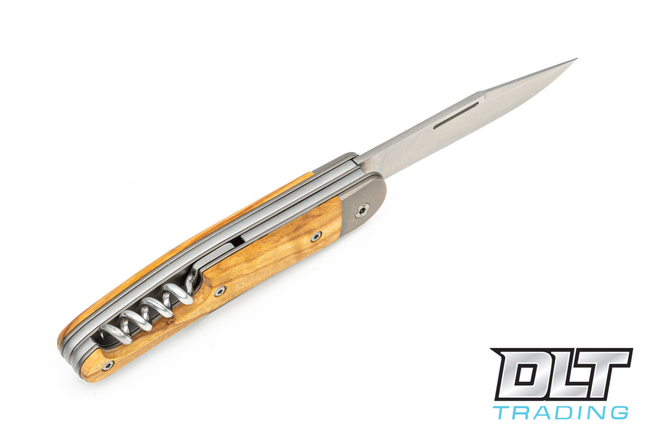 LionSteel Jack JK3 - Olivewood - Clip Point - DLT Trading