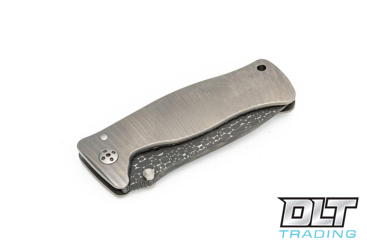 LionSteel SR1 - Grey Titanium - Chad Nichols Lizard Damascus - DLT