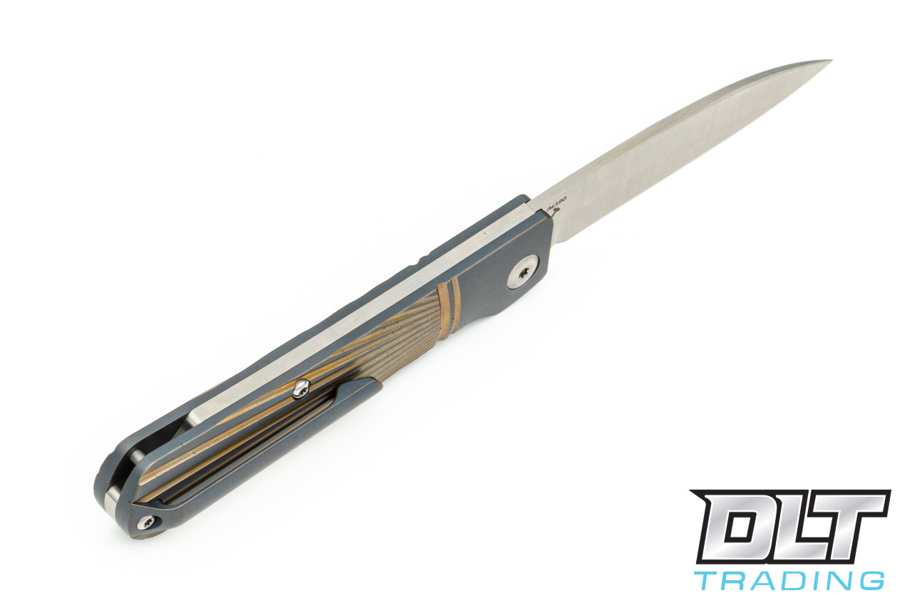 J.E. Made Swayback - Blue Sunburst Titanium - DLT Trading