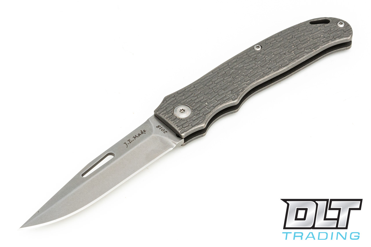J.E. Made New York Special - Jigged Titanium - No Clip - DLT Trading
