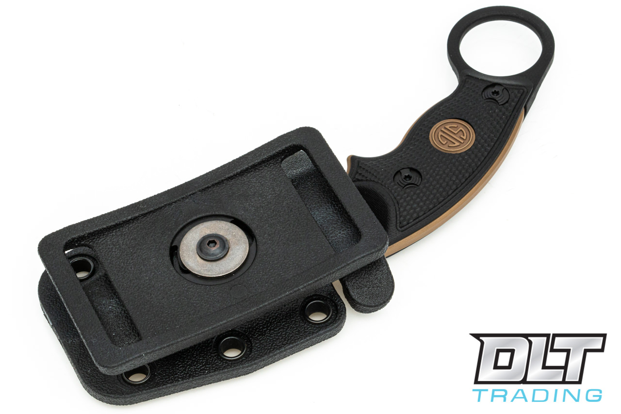 Hogue SIG EX-F03 Emperor Scorpion Hawkbill - Black G-10 - FDE