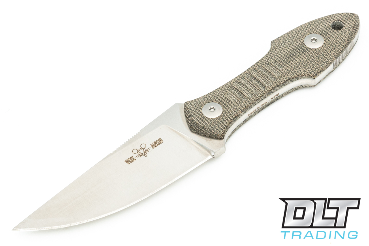 GiantMouse GMF3 - Satin - Green Canvas Micarta - DLT Trading