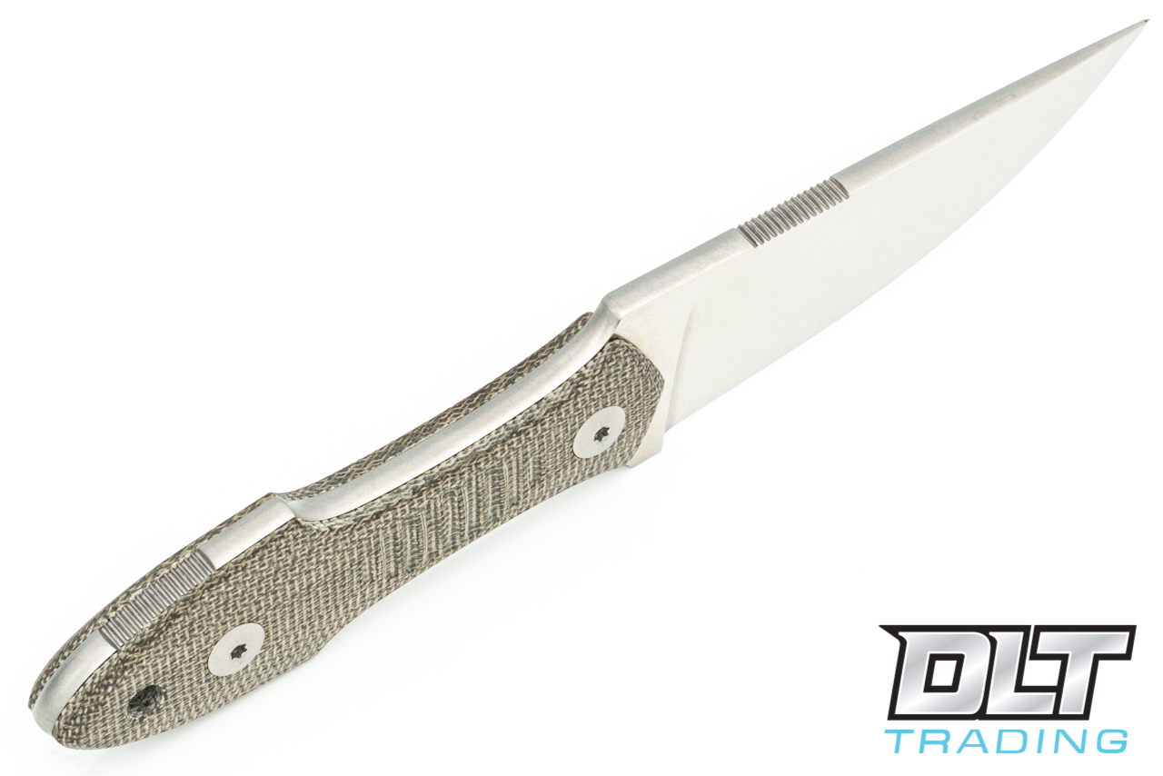 GiantMouse GMF3 - Satin - Green Canvas Micarta - DLT Trading