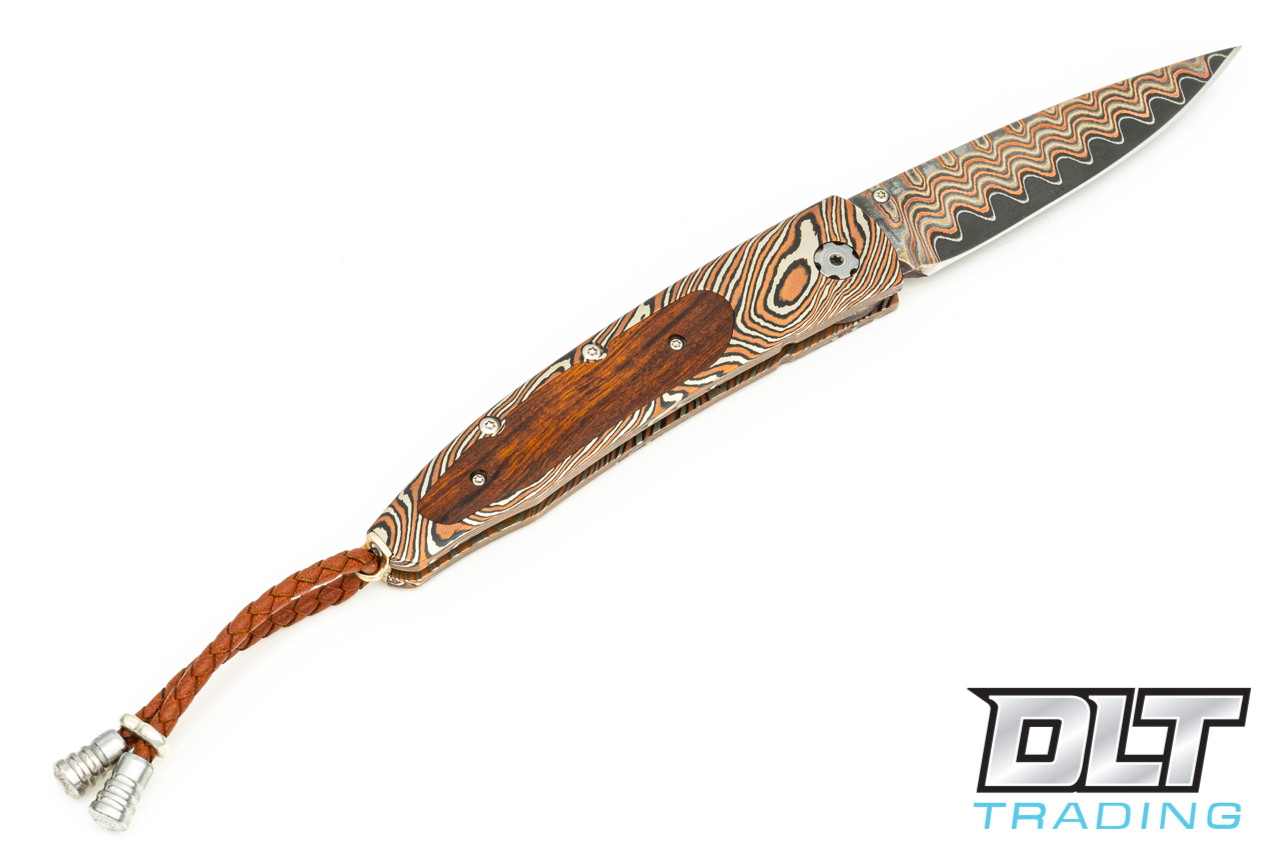 William Henry B10 Lancet Acoma - Twist Mokume - Desert Ironwood