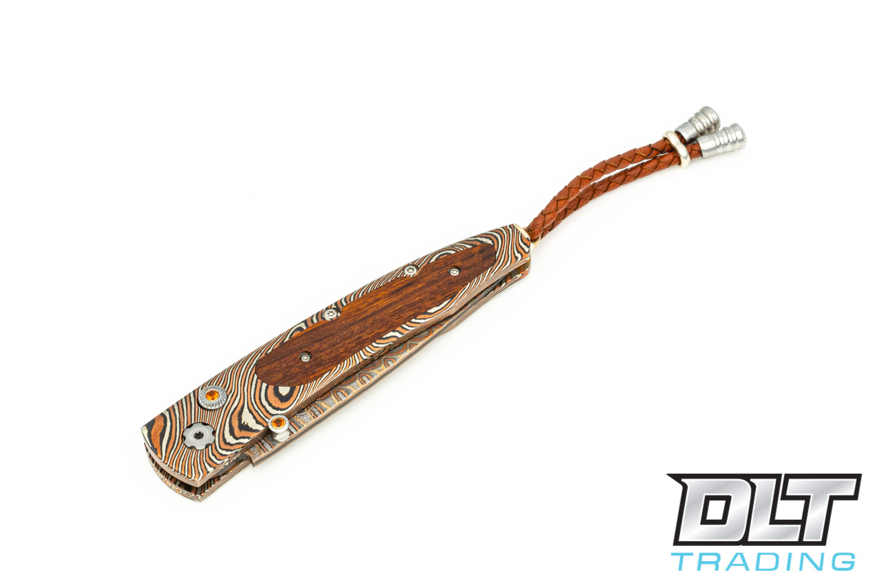 William Henry B10 Lancet Acoma - Twist Mokume - Desert Ironwood