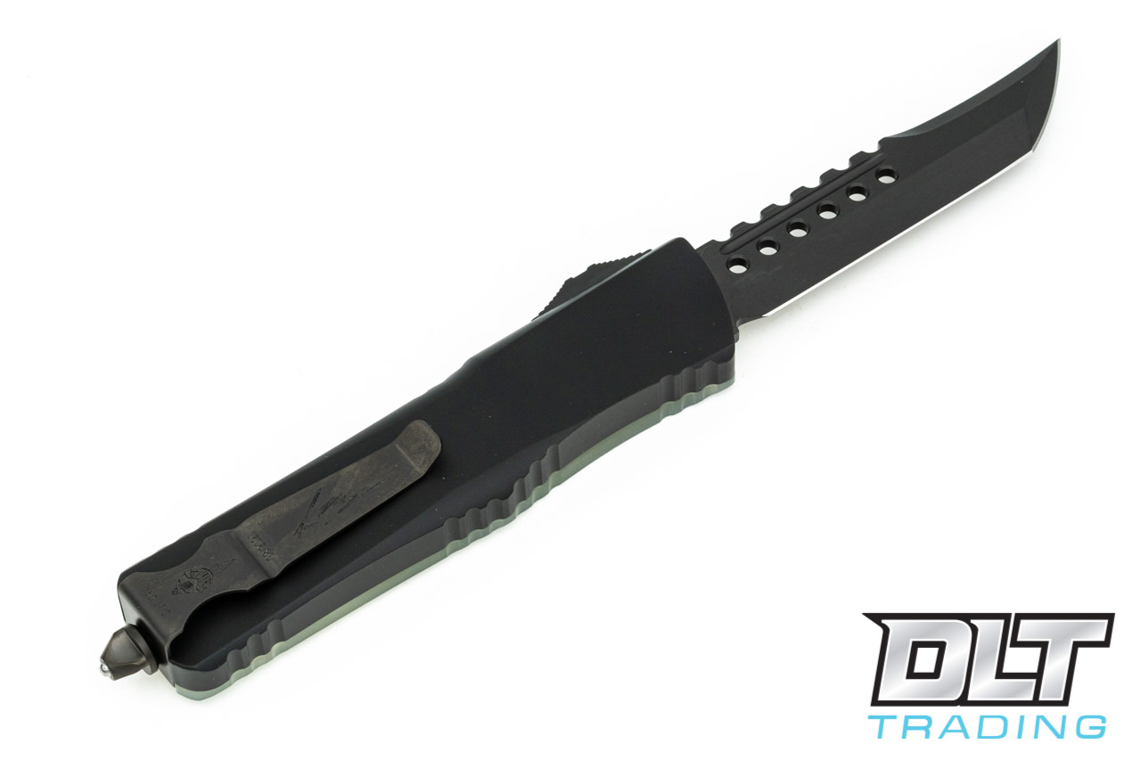 Microtech Combat Troodon Hellhound - Jade Green G-10 Handle