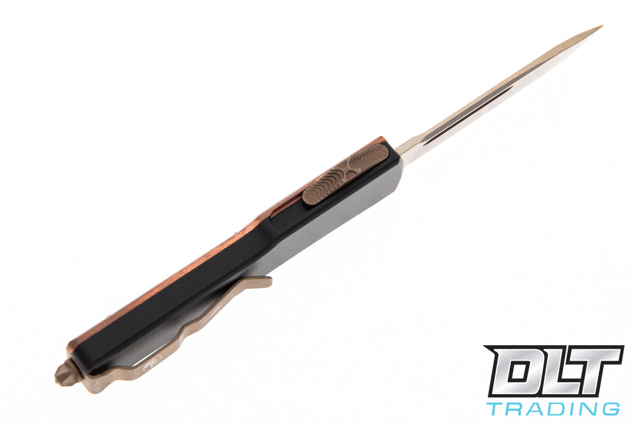 Microtech UTX-70 S/E - Copper - Bronze Apocalyptic Blade