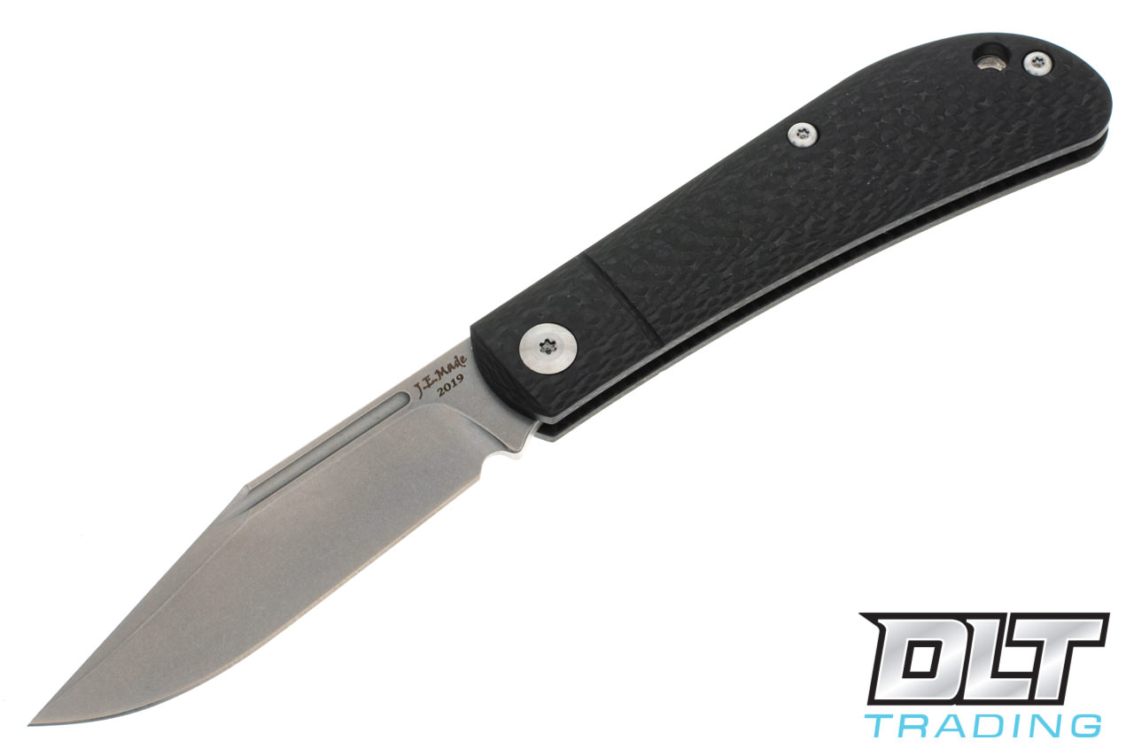 J.E. Made Lanny's Clip - No Hilt - Carbon Fiber - DLT Trading