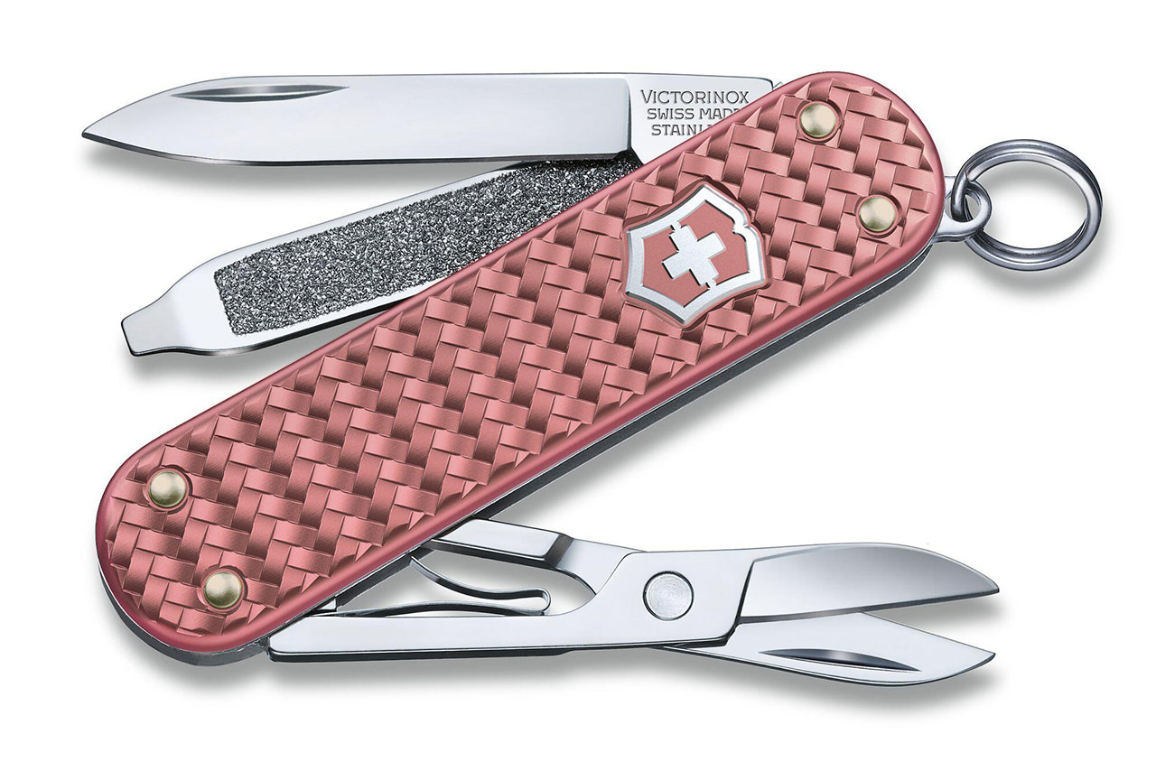 アレックス ALEX CE4 ピンクアルマイト Victorinox Synergy Alox Red Boxed 0.8216.20