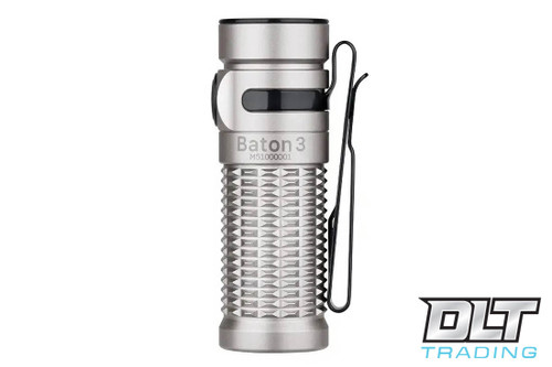 新品 Olight Baton 3 ステンレススチール ブラスト オーライト BATON3BLSST__70966.1657916064.