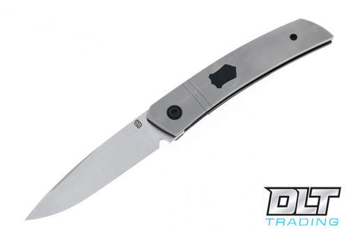 Oeser F22 Kickstop Flipper - Titanium - Black Hardware - DLT Trading