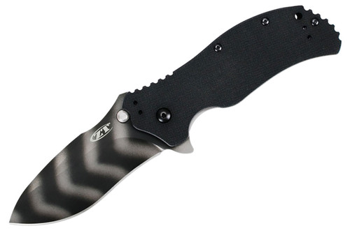 ZT 0350TS Folding Pocket Knife - Tiger Stripe Blade - 3.25