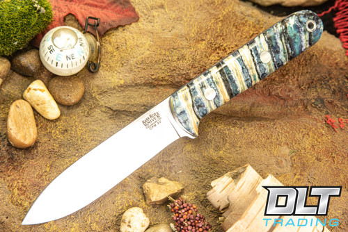 Bark River Mini Kephart 3V Blue & Black Mammoth - Blue Liners