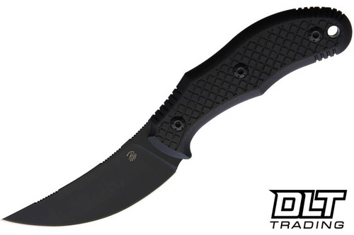 Bastinelli Knives Custom Chopper Black G10 Fixed Blade 3.5 M390