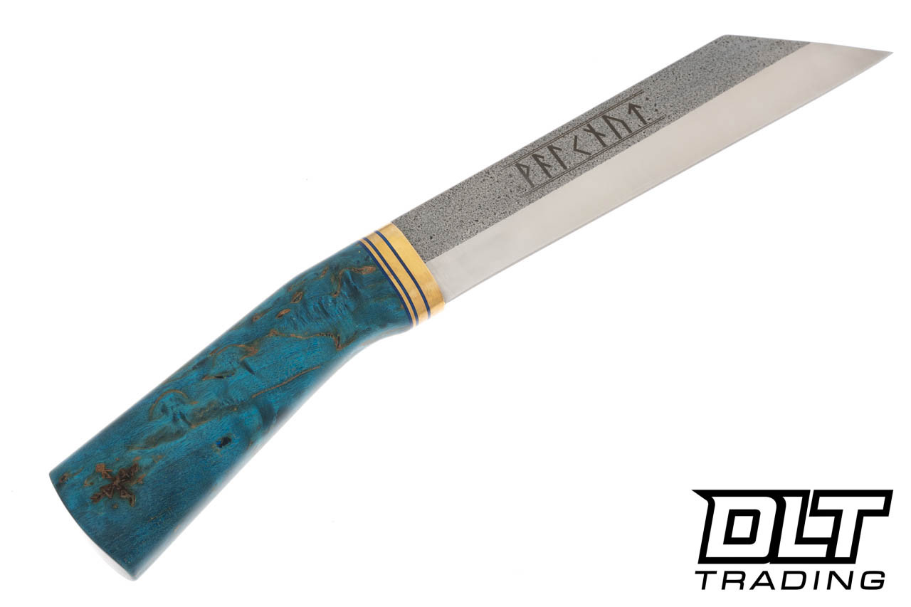 Scandinoff Knives | Valknut Viking Seax Fixed Blades