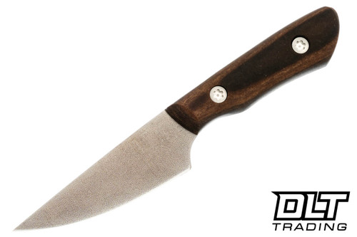 Edge Knife Works Mini Huntsman Nitro-V - Mocha Micarta #2 - DLT