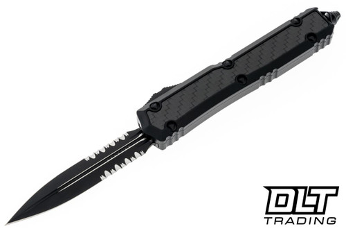 Microtech 206-2TCFIS Makora D/E - Black Handle - Carbon Fiber