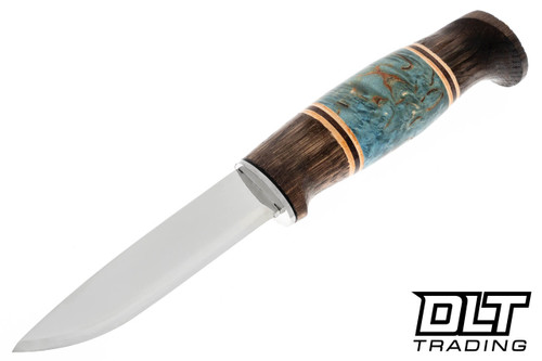 Helle Harding Helle Harding - Blue Curly Birch - Leather Sheath - DLT Trading