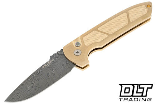 Pro-Tech Rockeye Custom - Bronze Handle - Chad Nichols Virus