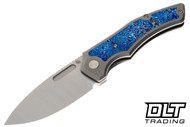 Griffin Scout F3.5 - Stonewashed Titanium - Timascus Inlay - Satin Blade