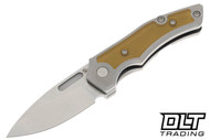 Griffin Scout F2 - Stonewashed Titanium - Ultem Inlay - Satin Blade