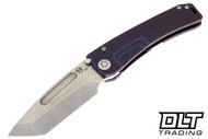 Medford Marauder H Tanto - Tumbled MagnaCut - Violet Titanium