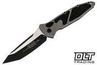 Microtech 161A-1NC Socom Elite T/E - Natural Clear Handle - Black Blade