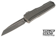 Microtech 1241-10APNC Cypher II S/E - Natural Clear Handle - Apocalyptic Blade