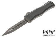 Microtech 1702-10APNC Hera II D/E - Natural Clear Handle - Apocalyptic Blade