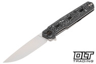 WE Knife Navo Aluminum Foil Carbon Fiber - Hand Rubbed Satin 20CV Blade