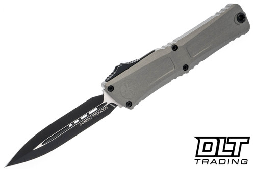 Microtech 1142-1NC Combat Troodon Gen III D/E - Natural Clear