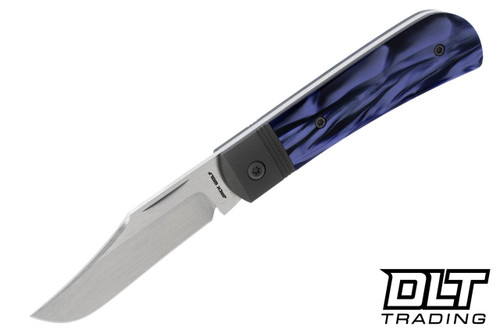 ケンビ Jack Wolf Benny's Clip - Cosmic Purple Kirinite - Hand Satin Blade