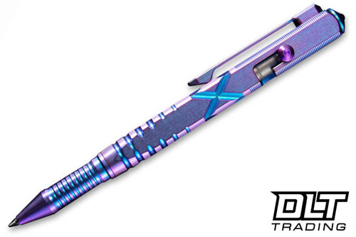 WE Knife TP-02A Bolt-Action Pen - Purple Titanium - DLT Trading