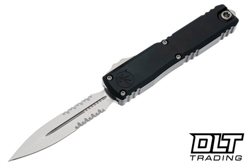 Microtech 1122-11 Ultratech ZBP D/E - Black Handle - Stonewashed