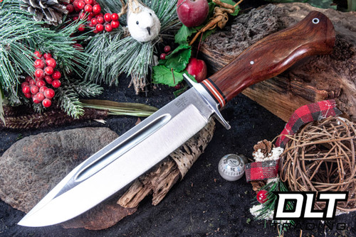 Bark River Teddy II - Moran Handle - Purple Heart Wood #10