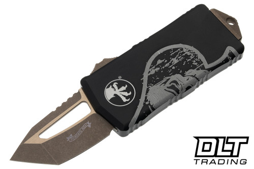 Microtech 158-13DCS Exocet T/E - Black Handle - Bronze Blade