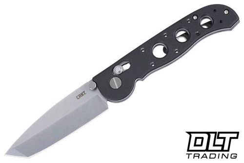 CRKT M16-02X - Stonewashed D2 Blade - Black Grivory Handle - DLT