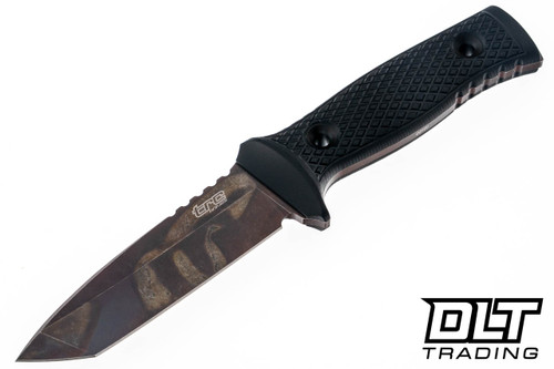 TRC M-1XT Elmax - Black G-10 - Post Apocalyptic Finish - Kydex