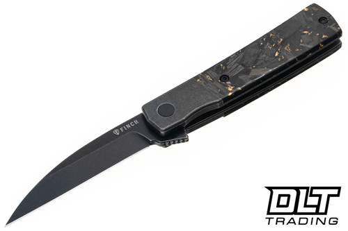 Finch Widowmaker - 154CM Blackwash Blade - Midnight Honey Copper
