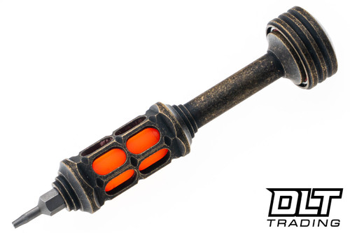 Griffin Phoenix Driver - Aged Brass - Orange Glow Insert