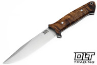 Bark River Red Flag MagnaCut Dark Curly Maple - Black Liners #3