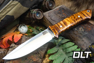 Bark River Red Flag MagnaCut Dark Curly Maple - Black Liners #1